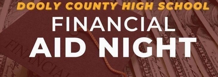 financial aid night banner