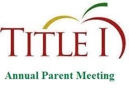 Annual Title 1  Meeting  Registration