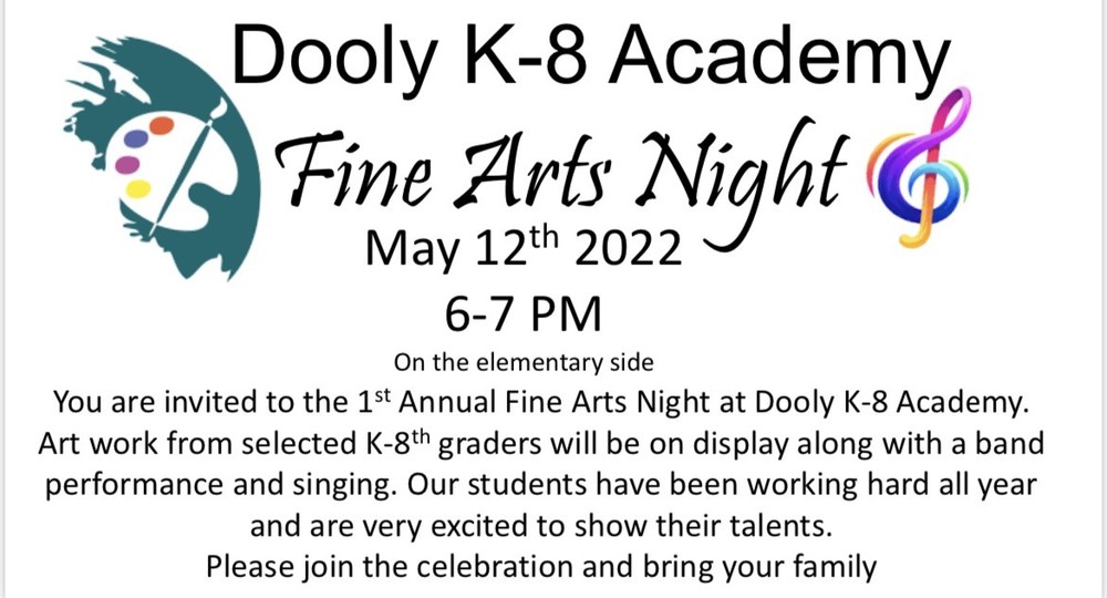 DCK8 Academy Fine Arts Night