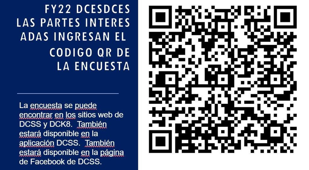 dces spanish qr code