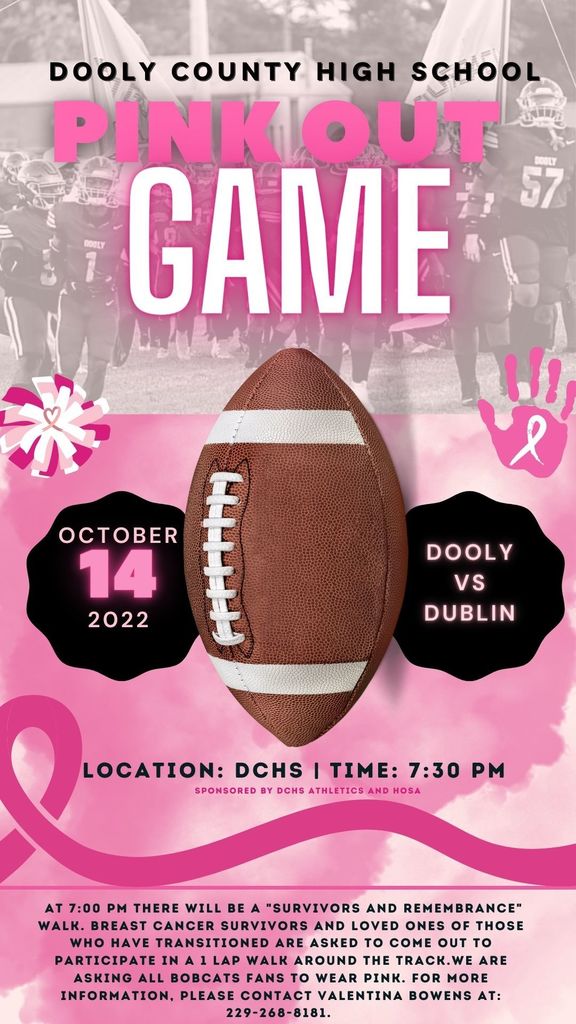 dchs pink out game 