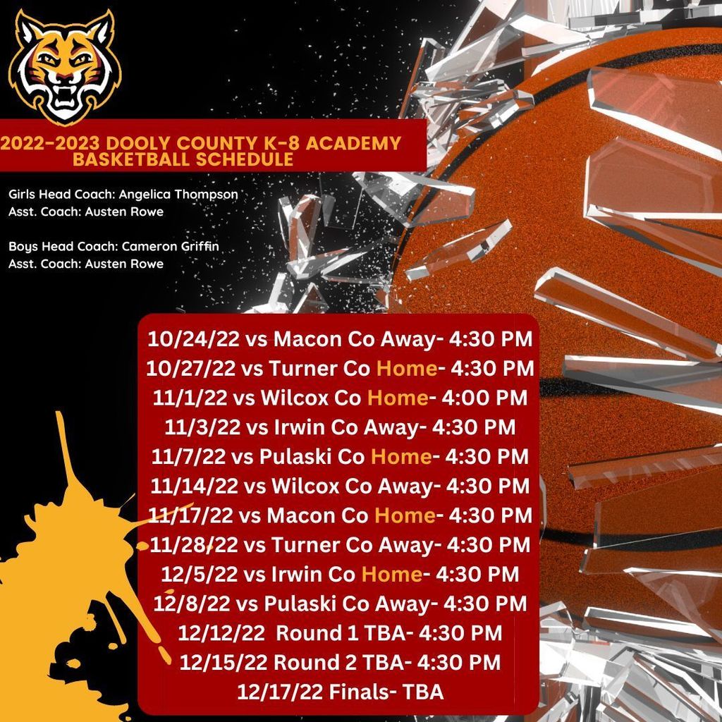 bball schedule
